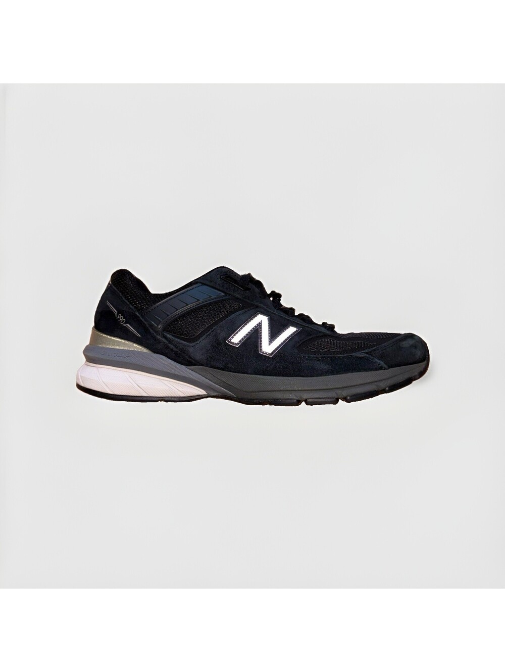 New Balance 990v5 Black Grey Running Shoes Women’s 9.5 B Made USA 990